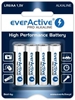 Picture of Alkaline batteries everActive Pro Alkaline LR6 AA - blister card - 4 pieces