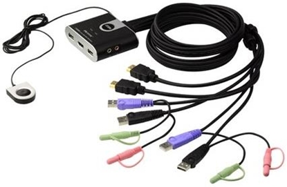 Изображение Aten 2-Port USB HDMI KVM Switch with Audio