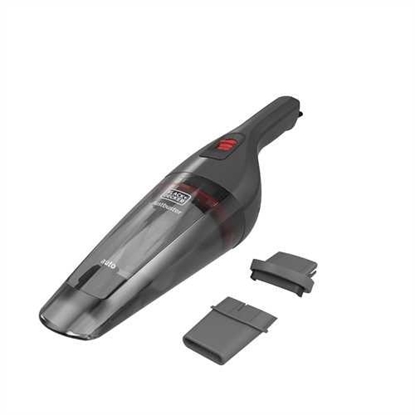 Attēls no Black & Decker NVB12AVA-XJ handheld vacuum Grey, Red Bagless