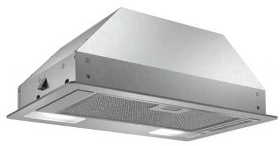 Picture of Bosch Serie 2 DLN53AA70 cooker hood 302 m³/h Built-in Stainless steel