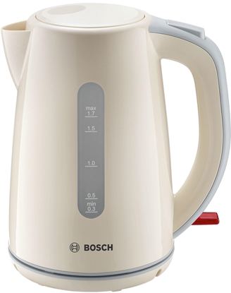 Attēls no Bosch TWK7507 electric kettle 1.7 L 2200 W Cream