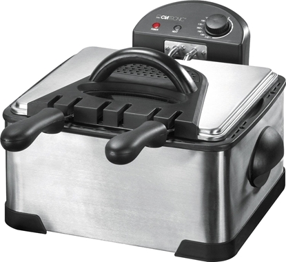 Picture of Clatronic FR 3195 4 L Double Black,Stainless steel 2000 W