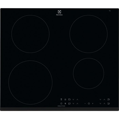 Attēls no Electrolux LIR60430 hob Black Built-in 60 cm Zone induction hob 4 zone(s)