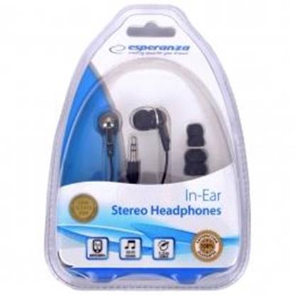 Attēls no Esperanza EH125 headphones/headset In-ear Black,Graphite