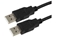 Attēls no Gembird CCP-USB2-AMAM-6 USB cable 1.8 m USB 2.0 USB A Black