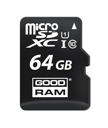 Attēls no Goodram M1AA-0640R12 memory card 64 GB MicroSDXC Class 10 UHS-I