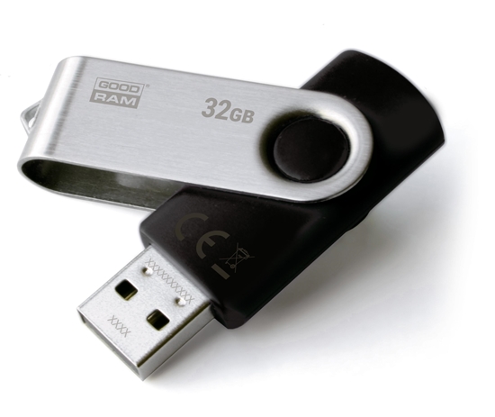 Picture of Goodram UTS2 USB flash drive 32 GB USB Type-A 2.0 Black,Silver