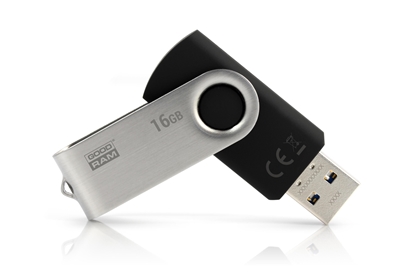 Attēls no Goodram UTS3 USB flash drive 16 GB USB Type-A 3.2 Gen 1 (3.1 Gen 1) Black