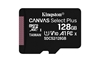 Picture of Kingston Technology 128GB micSDXC Canvas Select Plus 100R A1 C10 Single Pack w/o ADP
