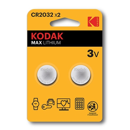 Изображение Kodak CR2032 Single-use battery Lithium