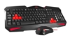 Picture of Mars Gaming MCP1 keyboard Mouse included Black, Red