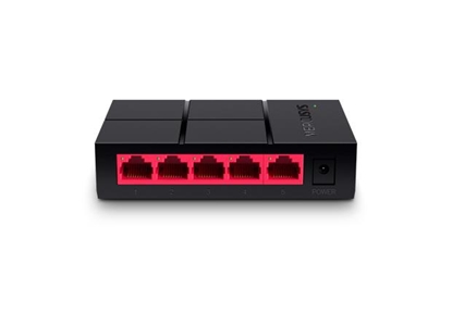 Picture of Mercusys 5-Port 10/100/1,000 Mbps Desktop Switch