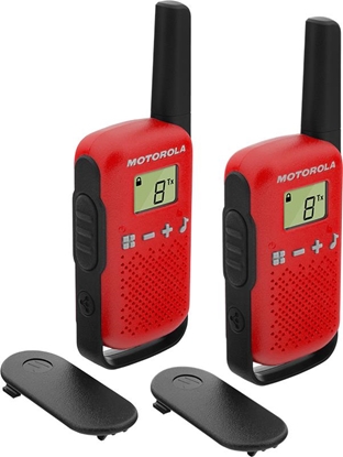 Picture of Motorola TALKABOUT T42 two-way radio 16 channels Black,Red