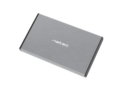 Attēls no NATEC HDD ENCLOSURE RHINO GO (USB 3.0, 2.5", GREY)