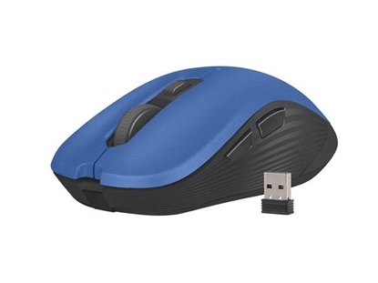 Attēls no NATEC Wireless Mouse Robin Blue 1600 DPI