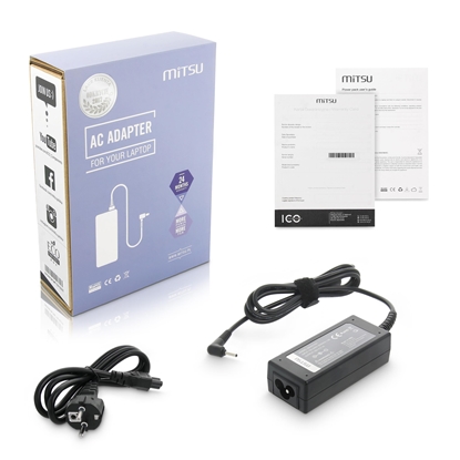 Picture of Mitsu ZM/AS19342E 19v 3.42A (4.0x1.35) charger / power adapter - ASUS 65W