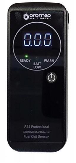 Изображение Oromed F11 PROFESSIONAL alcohol tester 0 - 4% 0.05% Black