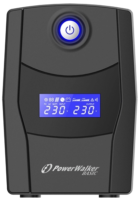 Изображение PowerWalker VI 600 STL Line-Interactive 0.6 kVA 360 W 2 AC outlet(s)