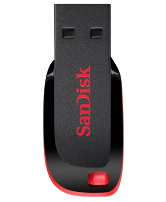 Изображение SanDisk Cruzer Blade USB flash drive 32 GB USB Type-A 2.0 Black, Red