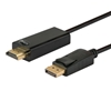 Picture of Savio CL-56 video cable adapter 1.5 m DisplayPort HDMI Type A (Standard) Black