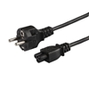 Изображение Savio CL-81 power cable Black 1.8 m Power plug type E IEC C5