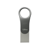 Picture of Silicon Power Mobile C80 USB flash drive 128 GB USB Type-A / USB Type-C 3.0 (3.1 Gen 1) Titanium