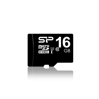 Picture of Silicon Power SP016GBSTH010V10SP memory card 16 GB MicroSDHC UHS-I Class 10