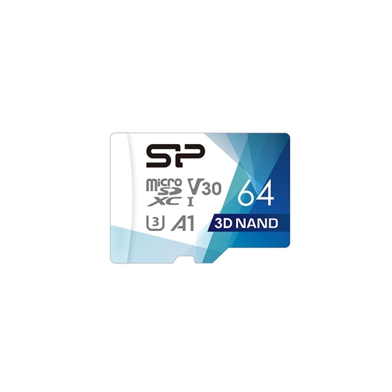 Picture of Silicon Power Superior Pro 64 GB MicroSDXC UHS-III Class 10