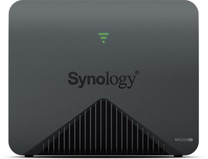 Attēls no Synology MR2200AC wireless router Gigabit Ethernet Dual-band (2.4 GHz / 5 GHz) Black