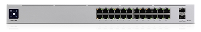 Изображение Ubiquiti UniFi Pro 24-Port PoE Managed L2/L3 Gigabit Ethernet (10/100/1000) Power over Ethernet (PoE) 1U Silver