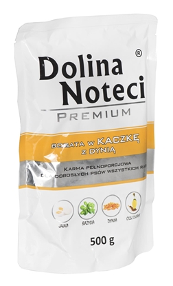 Изображение DOLINA NOTECI Premium Rich in duck with pumpkin - Wet dog food - 500 g