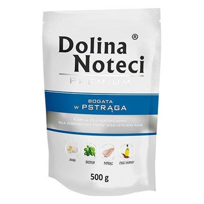 Picture of Dolina Noteci Premium rich in trout - wet dog food - 500g