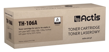 Picture of Actis TH-106A laser toner cartridge for HP printer (HP 106A W1106A compatible, new)