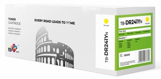 Изображение Bęben do Brother DR241 TB-DR241YN YE 100% nowy