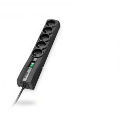 Picture of Ever CLASSIC 3m Black 5 AC outlet(s) 250 V