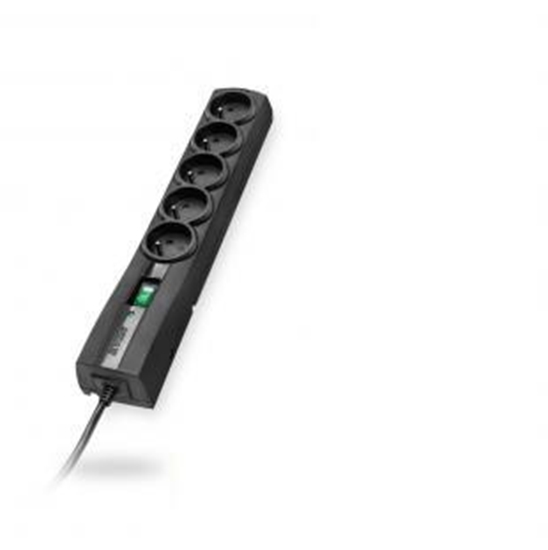 Picture of Ever CLASSIC 3m Black 5 AC outlet(s) 250 V