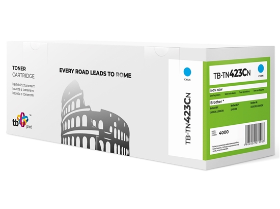 Изображение Toner do Brother TN423C TB-TN423CN cyan 100% nowy