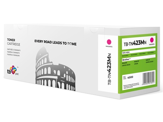 Picture of Toner do Brother TN423M TB-TN423MN magenta 100% nowy