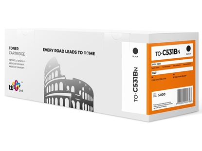 Attēls no Toner do OKI C531 TO-C531BN Czarny 100% nowy