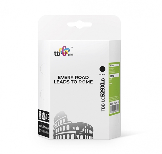 Изображение Tusz do Brother LC529/539  TBB-LC529XLB BK