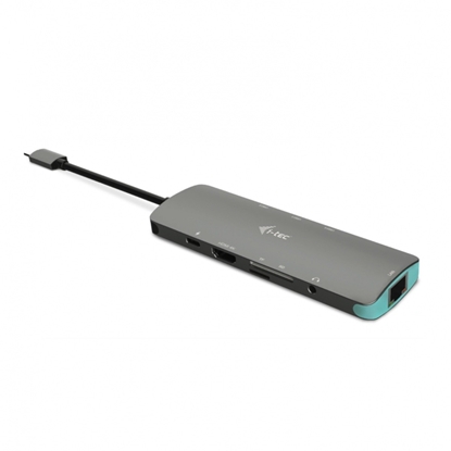 Изображение i-tec Metal USB-C Nano 3x Display Docking Station + Power Delivery 100 W