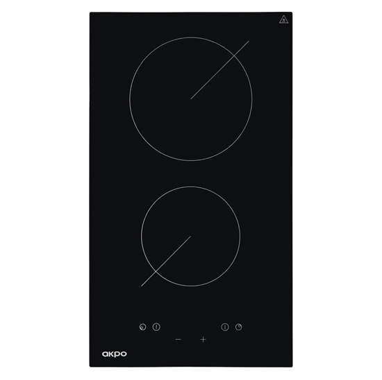 Picture of Akpo PKA 30 830/2 hob Black Built-in 30 cm 2 zone(s)