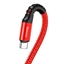 Picture of Cable Baseus Spring type USB2.0 A plug - USB C plug 1.0m 2A red