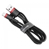 Picture of Cable Baseus USB2.0 A plug - IP Lightning plug 1.0m Cafule red+black