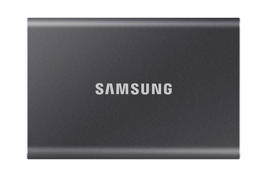 Изображение Ārējais SSD disks Samsung T7 2TB Titan Gray