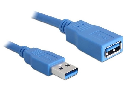 Attēls no Delock Cable USB 3.0-A Extension male-female 5m