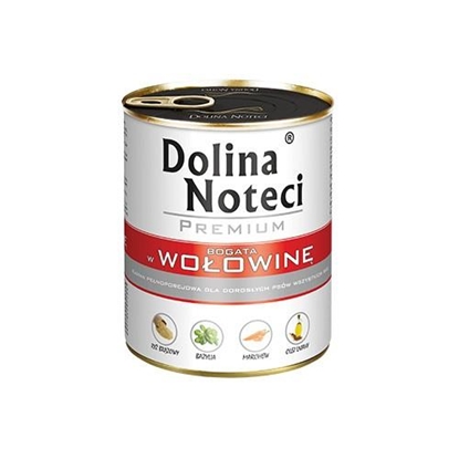 Изображение Dolina Noteci Premium rich in beef - wet dog food - 800g