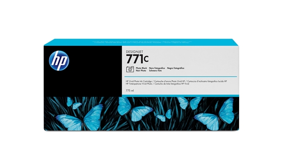 Picture of HP 771C 775-ml Photo Black DesignJet Ink Cartridge