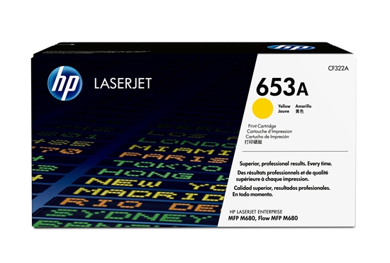 Picture of HP 653A Laser toner 16000 pages Yellow