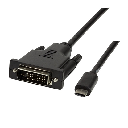 Изображение Kabel USB-C do DVI dł. 3m 
